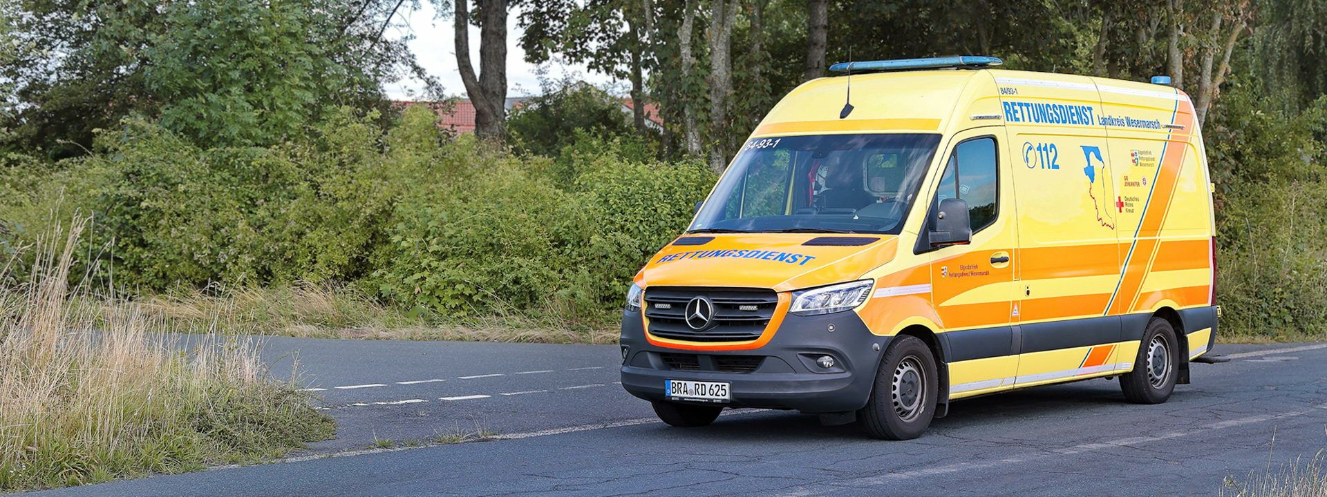 Krankenwagen - Eigenbetrieb Rettungsdienst Wesermarsch