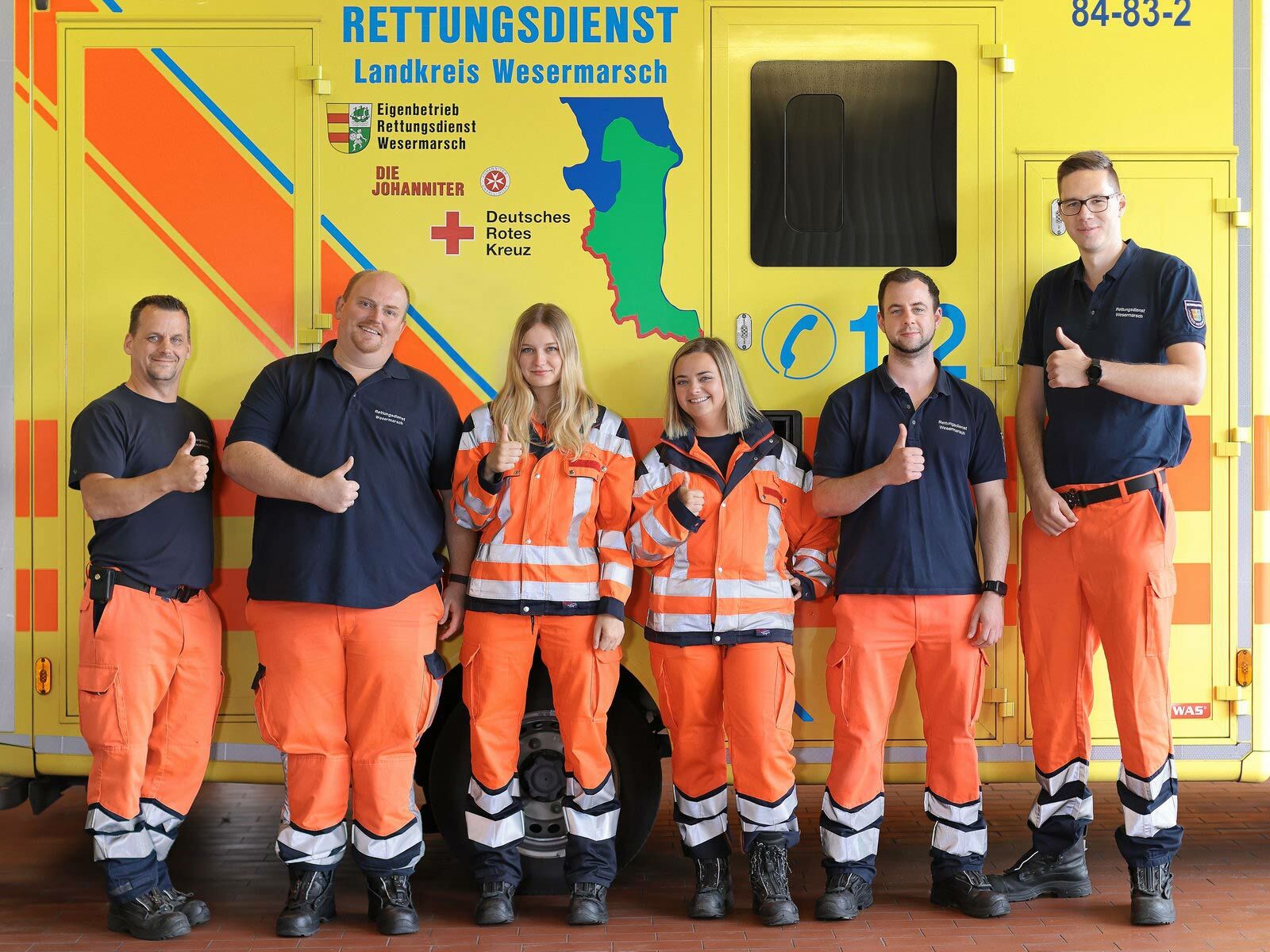 Erfolgsgeschichten Eigenbetrieb Rettungsdienst Wesermarsch