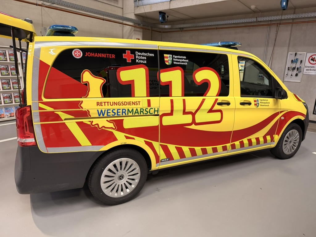 Notarzteinsatzfahrzeug Eigenbetrieb Rettungsdienst Wesermarsch